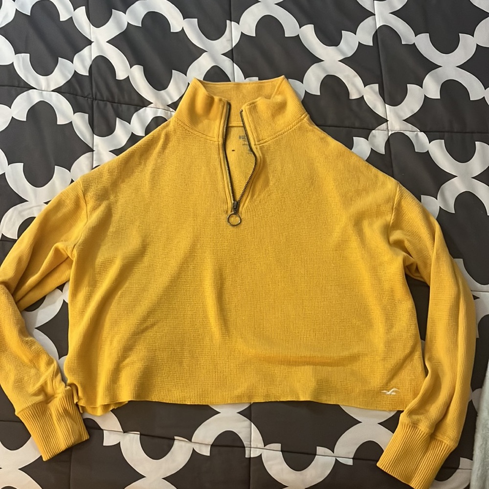 HOLLISTER CROPPED SWEATSHIRT